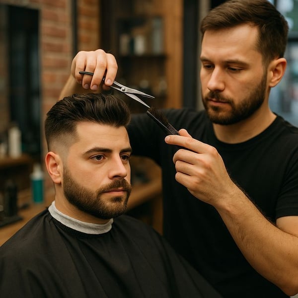 Corte de cabello y Perfilado de Barba