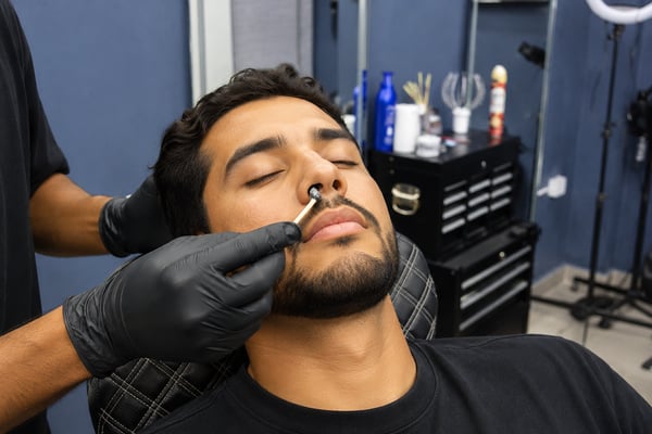 Depilacion de nariz